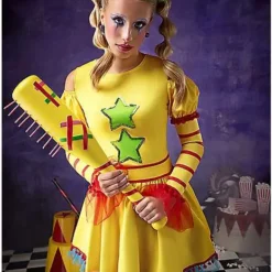 Spirit Halloween Adult Shorty Dress Costume - Killer Klowns From Outer Space -Spirit Halloween Shop 01586460 c