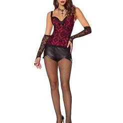 Spirit Halloween Vampire Corset And Gloves 7 Spirit Halloween Vampire Corset And Gloves -Spirit Halloween Shop 01587443 c
