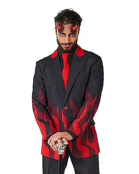 Spirit Halloween Adult Devil Party Suit 3 Spirit Halloween Adult Devil Party Suit