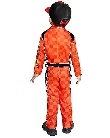 Spirit Halloween Toddler Lightning McQueen Pit Crew Costume - Cars 4 Spirit Halloween Toddler Lightning McQueen Pit Crew Costume - Cars - Image 2