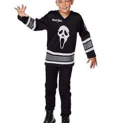 Spirit Halloween Kids Ghost Face Jersey