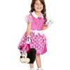 Spirit Halloween Toddler Minnie Mouse Costume Deluxe - Mickey And Friends -Spirit Halloween Shop 01595909 a