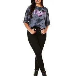 Spirit Halloween Wicked Crop Top -Spirit Halloween Shop 01597707 c