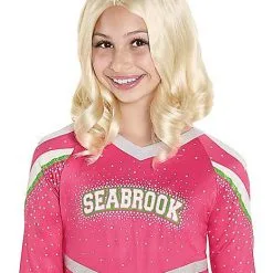 Spirit Halloween Kids Addison Cheer Wig - Zombies 3