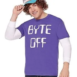 Spirit Halloween Shop 35 Spirit Halloween Adult Byte Off T Shirt - Stranger Things