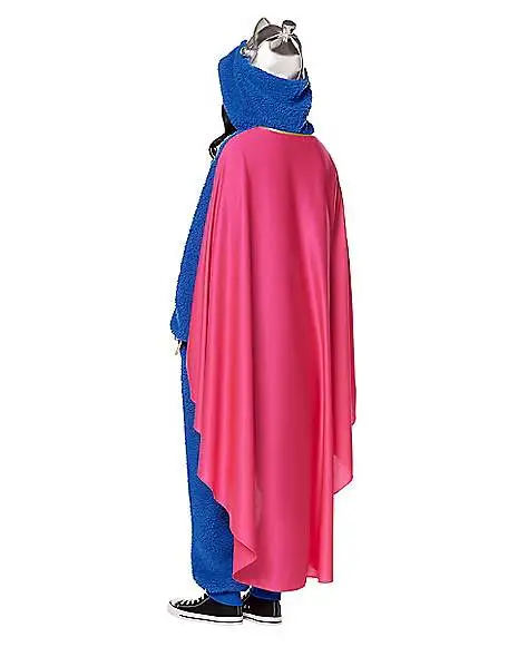 Spirit Halloween Adult Super Grover Union Suit - Sesame Street 6 Spirit Halloween Adult Super Grover Union Suit - Sesame Street - Image 4