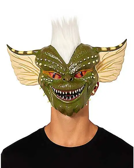 Spirit Halloween Stripe Half Mask - Gremlins 3 Spirit Halloween Stripe Half Mask - Gremlins