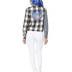 Spirit Halloween Adult Emily Flannel Shirt - Corpse Bride 4 Spirit Halloween Adult Emily Flannel Shirt - Corpse Bride -Spirit Halloween Shop 01605732 b