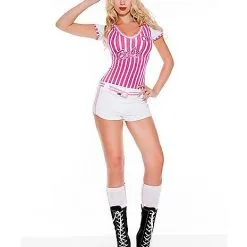 Spirit Halloween Adult Miss Curve Baseball Costume