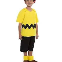 Spirit Halloween Kids Charlie Brown Deluxe Costume - Peanuts