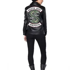 Spirit Halloween Unisex Southside Serpents Jacket – Riverdale 10 Spirit Halloween Unisex Southside Serpents Jacket – Riverdale -Spirit Halloween Shop 07530835 d