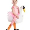 Spirit Halloween Toddler Ride-Along Swan Costume