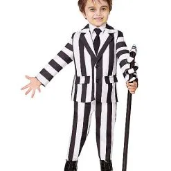 Spirit Halloween Toddler Beetlejuice Striped Suit