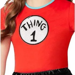 Spirit Halloween Kids Thing 1 And Thing 2 Costume Kit – Dr. Seuss -Spirit Halloween Shop 07616469 c