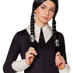 Spirit Halloween Kids Wednesday Addams Costume - The Addams Family 2 -Spirit Halloween Shop 07630718 c