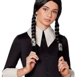 Spirit Halloween Kids Wednesday Addams Costume - The Addams Family 2 -Spirit Halloween Shop 07630718 d