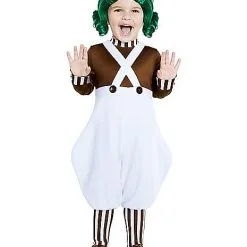 Spirit Halloween Toddler Oompa Loompa Costume - Willy Wonka And The Chocolate Factory