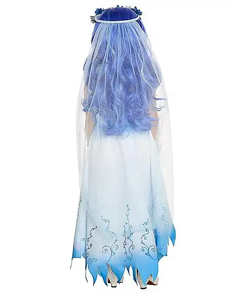 Spirit Halloween Toddler Emily Costume - Corpse Bride 4 Spirit Halloween Toddler Emily Costume - Corpse Bride - Image 2